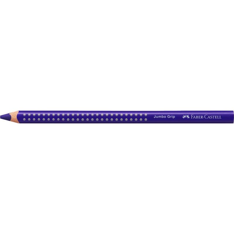 Faber-Castell Jumbo Grip Buntstift Pflaume (blauviolett)